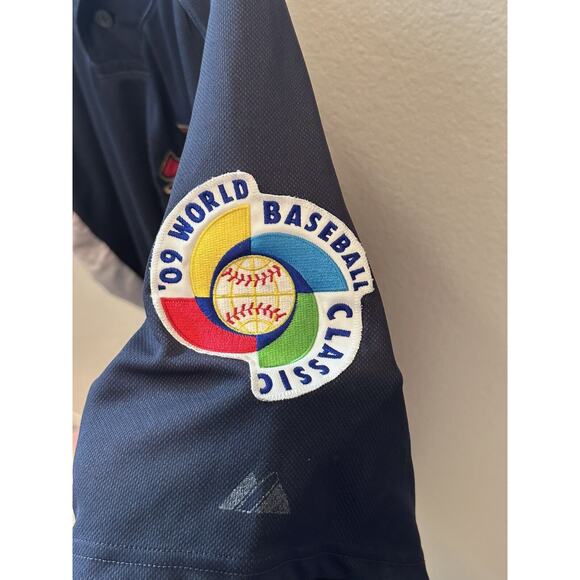 Jersey Japan 2009 World Baseball Classic Men Plus Size XXL WBC By Majestic MLB - Picture 7 of 14